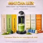 Matcha-Lux Matcha Tea Kapszula – Sós Karamell (Nespresso kompatibilis, 10 db/cs.)