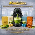 Matcha-Lux Matcha Tea Kapszula – Sós Karamell (Nespresso kompatibilis, 10 db/cs.)