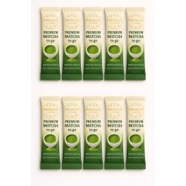   MatchaLux Premium Matcha To Go – 10 db × 2 g prémium matcha stick