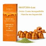 Matcha-Lux Matcha Tea Kapszula – Sós Karamell (Dolce Gusto kompatibilis, 8 db/cs.)