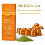 Matcha-Lux Matcha Tea Kapszula – Sós Karamell (Dolce Gusto kompatibilis, 8 db/cs.)