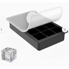 Prémium 15 Rekeszes Szilikon Jégkocka Tálca Fedővel