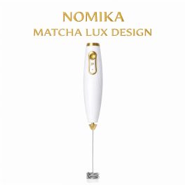   Nomika Matcha Lux Design – USB-s 3 sebességes kézi tejhabosító