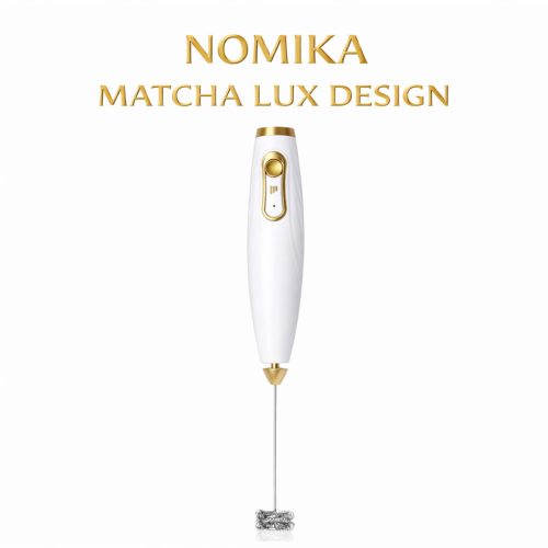 Nomika Matcha Lux Design – USB-s 3 sebességes kézi tejhabosító