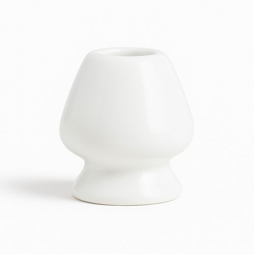 KERÁMIA BAMBUSZ ECSET TARTÓ (FEHÉR) 