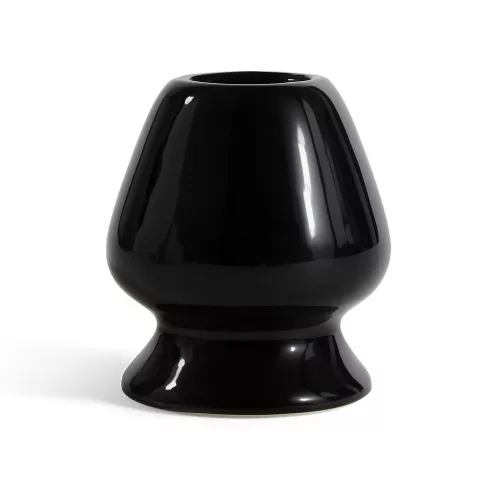 KERÁMIA BAMBUSZ ECSET TARTÓ (FEKETE) 