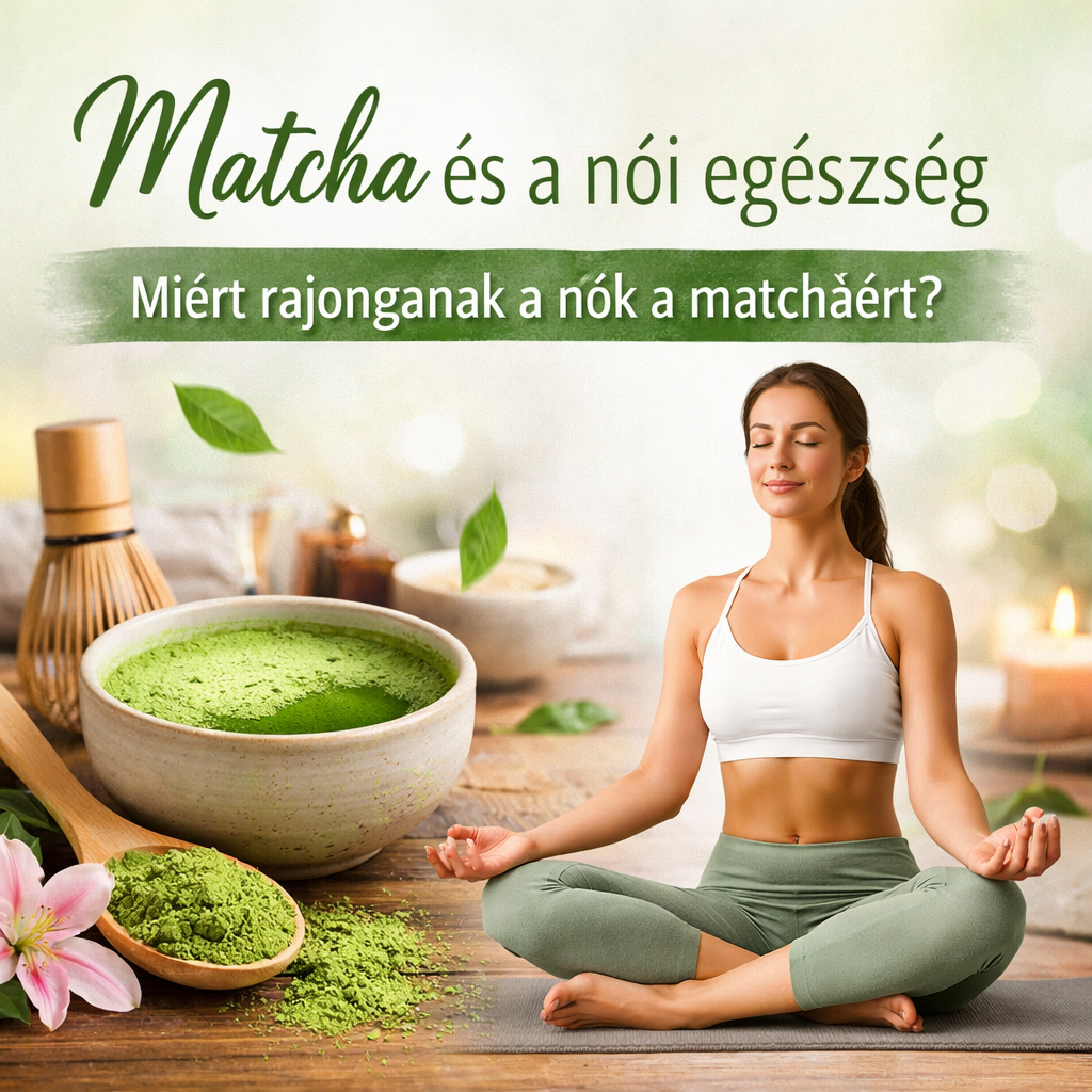 Miért rajonganak a nők a matcháért? – A matcha és a női egészség kapcsolata
