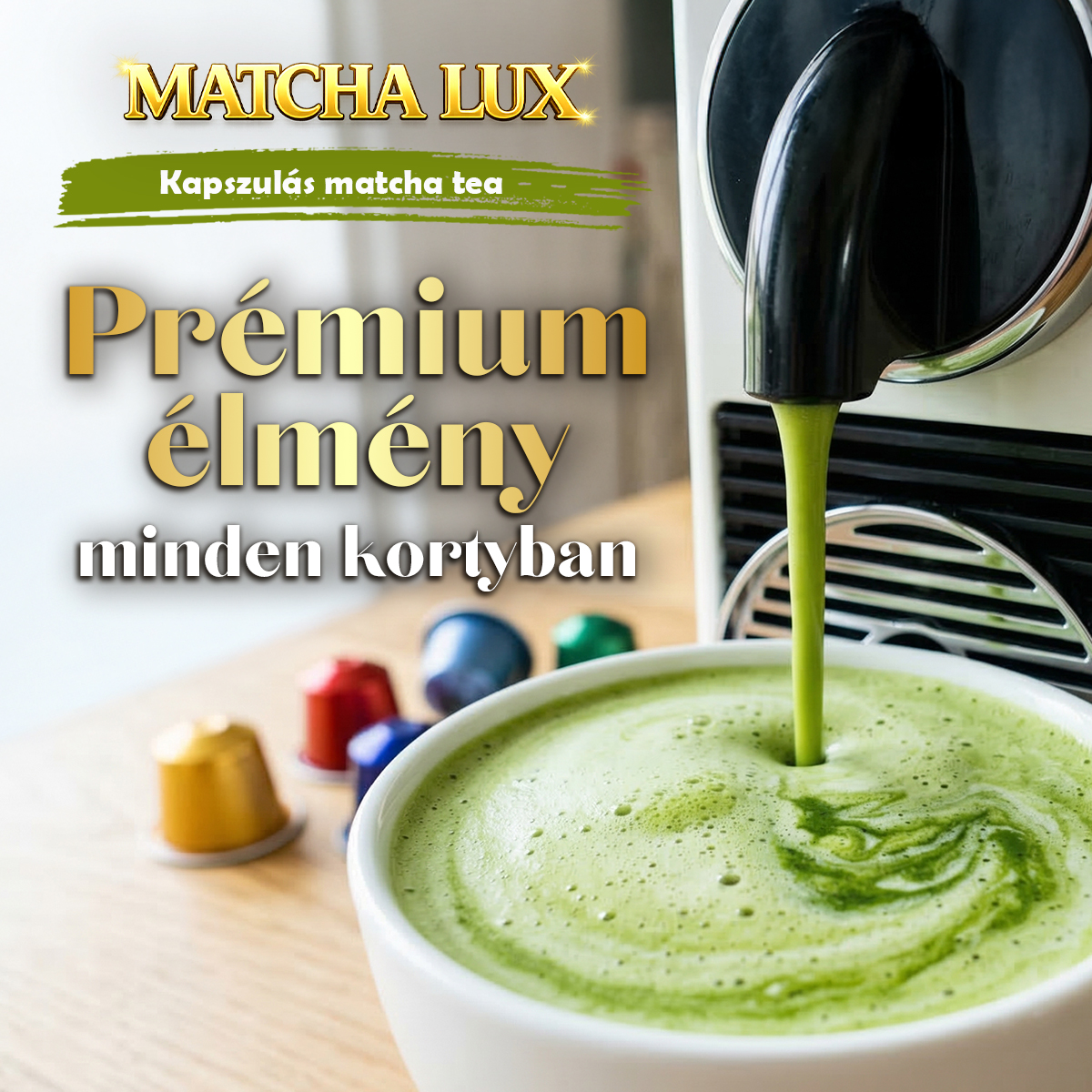 Matcha Lux matcha kapszula: forradalmi újdonság a matcha világában